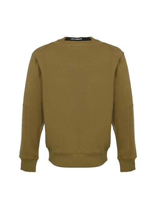 Felpa girocollo in cotone Diagonal Raised Fleece Capers C.P. COMPANY | 19CMSS713A005086W652